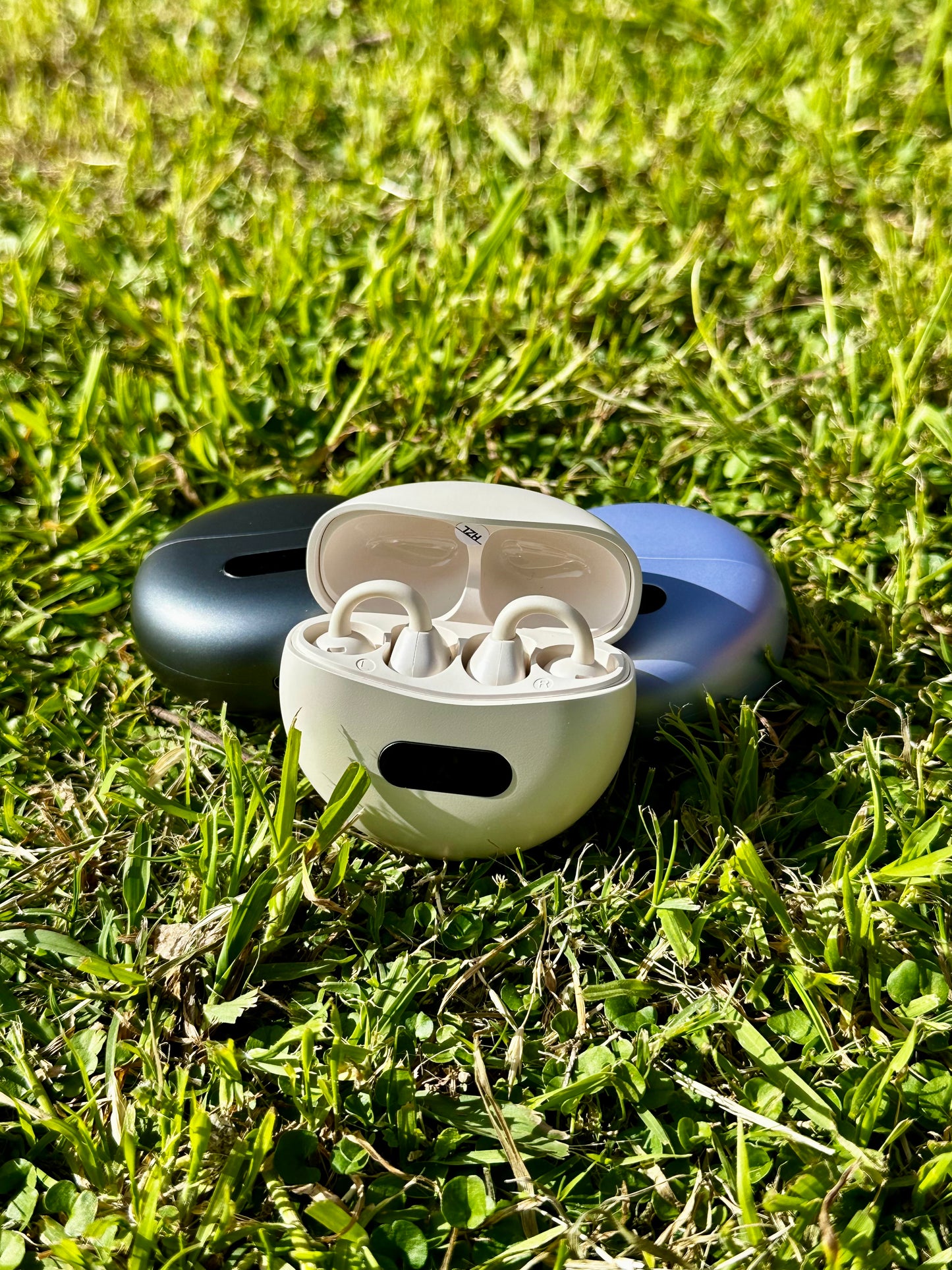 Auriculares Bluetooth Clip Ows Beige, Negro, Violeta Aros