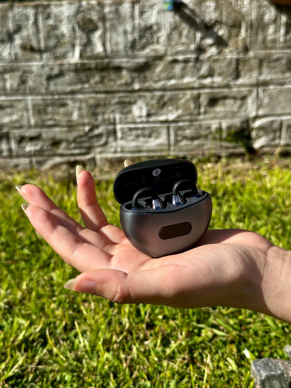 Auriculares Bluetooth Clip Ows Negros Aros unisex