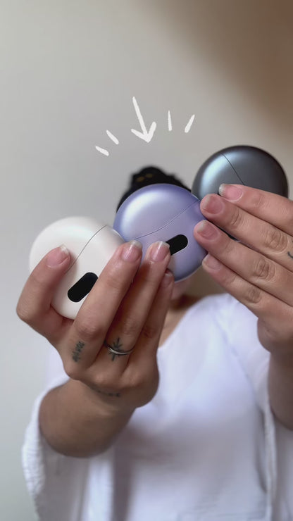 Auriculares Bluetooth Clip Ows Violetas Blancos Negros Aros