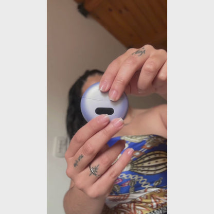 Auriculares Bluetooth Clip Ows Violetas Blancos Negros Aros